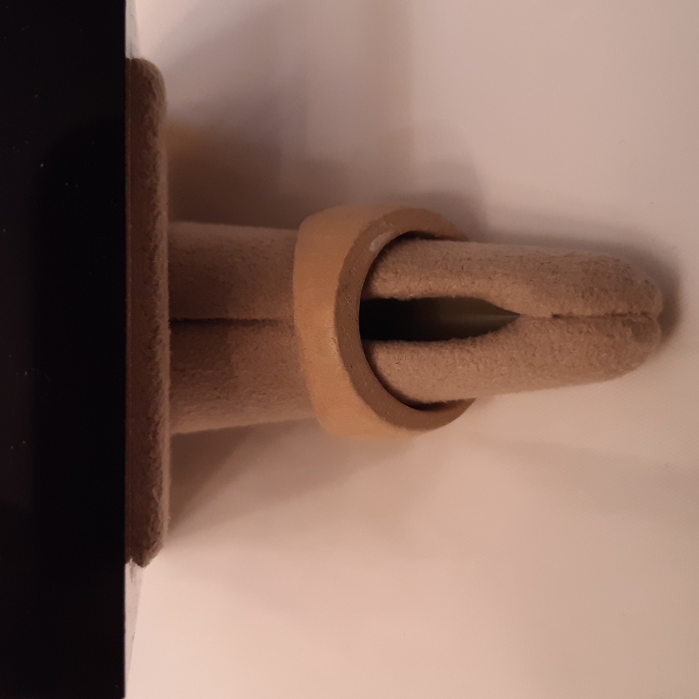 Wood Natural Unisex Ring - Picture 3 of 3